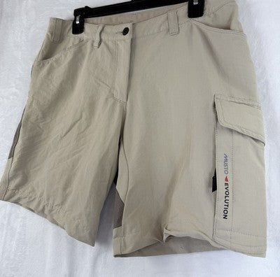 Musto Sailing Shorts US 8 Womens Deck Stretch Beige Tan Fast Dry