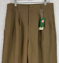 Halara Large Flex High Waisted Straight Leg Work Pants Brown