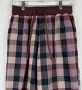 LL Bean XS Pajama Pants Womens Purple Plaid Flannel