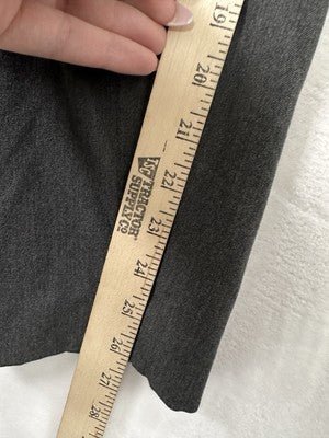 Talbots 12 Dress Pants Gray Side Zip Womens