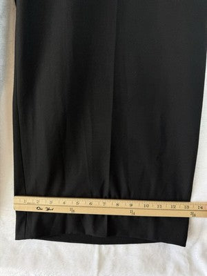 Banana Republic Hayden Wide Leg Pants 18 Black High Rise Womens New NWT