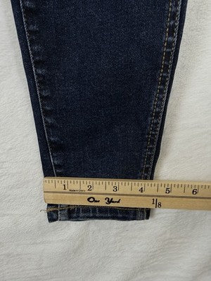 M Jeans By Maurices Mid Rise XS Short Blue Denim Womens