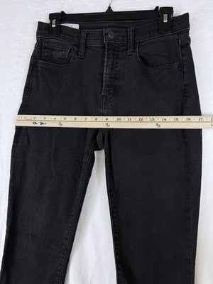 Gap True Skinny Mid Rise Jeans 27 4 Black Denim Lot 2 Pairs Womens