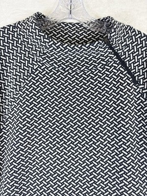 T By Talbots 2X Tops Long Sleeve Mock Neck Pullover Knit Plus Size Blue