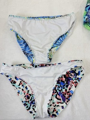 Venus Bikini Bottom Size 4 Womens Small Lot 5 Swim Bottoms Blue Swimsuit