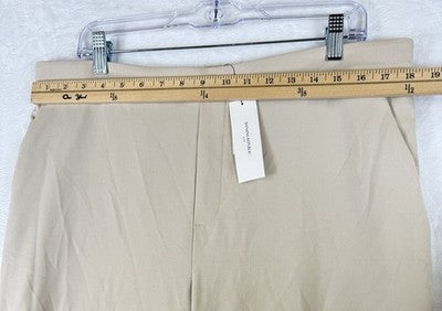 Banana Republic Hayden Wide Leg Pants 18 Black High Rise Womens New NWT