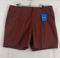 Columbia Shorts Men’s 42 Red Pine Canyon Weekend 8” Inseam NWT