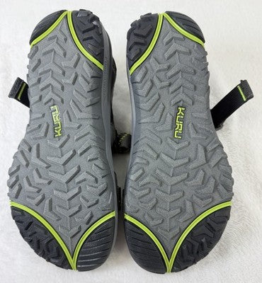 Kuru Mens Sandals 9 Current Gray Shoes Hiking Plantar Fasciitis New