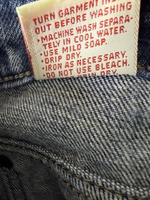 Vintage Calvin Klein Jeans Mens 30x34 80s Straight Leg