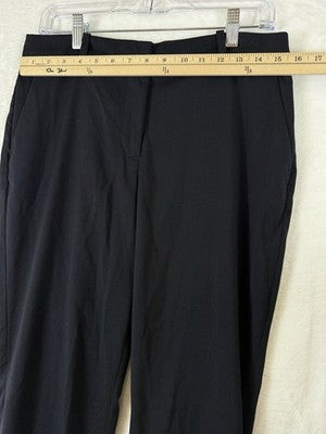 HM Dress Pants Women 8 Navy Blue Slim Ankle