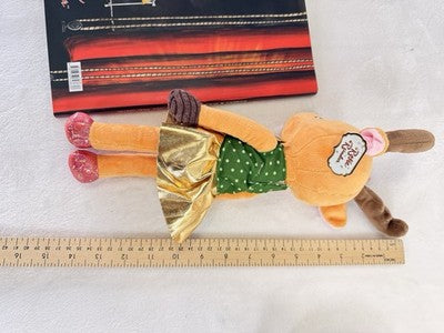 Rosie The Reindeer Book Plush Toy Stuffed Christmas Xmas New