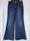 Levis Ribcage Bell Jeans 30 Womens 30x32 Blue Bell Bottom Levi’s