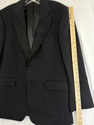 Brooks Brothers 100% Cashmere Jacket 39R Black Blazer Mens