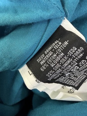 Little Marc Jacobs Skirt 12 Girls Blue Floral Cotton Silk Pleated