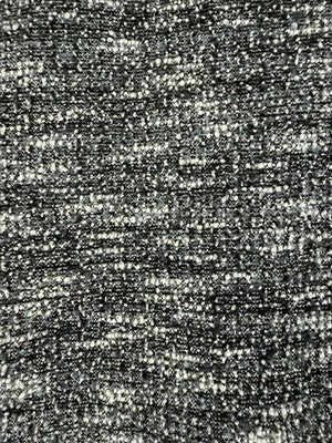 Talbots Skirt Large Womens Black White Pull On Stretch A-Line