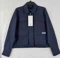Halfdays Nan Field Jacket Small Womens Navy Blue Utility New NWT $145