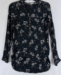 Fat Face Top 2 Long Sleeve Tunic Blouse Floral Print FatFace