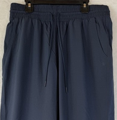 GapFit Tech Relaxed Easy Pants Medium Womens Blue Gap Fit Pull On Elastic Waist