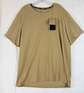 Nike Mens XXL Miler Shirt Beige Dri Fit New NWT *FlawRead