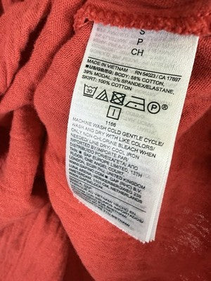 Gap Dress Small Red Women Sleeveless Fit & Flare Tank Mixed Media New NWT