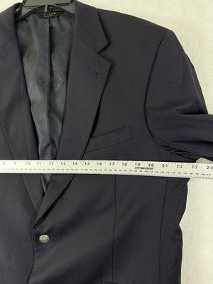 Jos A Bank Blazer 43r Wool Navy Blue Mens Jacket Signature Gold Buttons