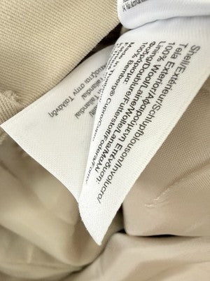 Brooks Brothers Caroline Fit Pants 4 Petite Beige Wool Straight Leg *FlawRead