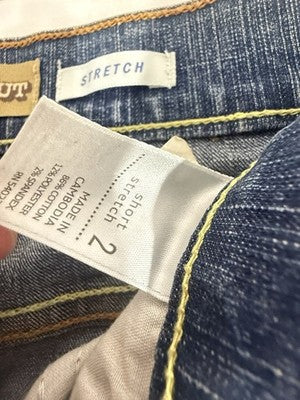 Vintage Old Navy Jeans Womens 2 Boot Cut Stretch At Waist Deadstock 1995 Y2K NEW