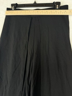 Betabrand Pants Medium Black Knit Pull On Dress Pants Yoga Pants Flowy