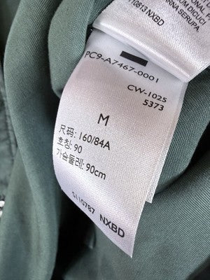 Levis Doreen Utility Shirt Medium Womens Green Roll Tab Lyocell Button New NWT