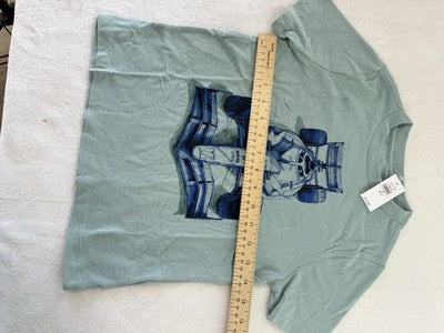 Gap Kids Tee Small Graphic Shirt Small Short Sleece Race Car Boys New
