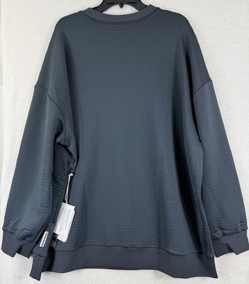 Obermeyer Explorer Tech Crew Mens 2XL Sweatshirt Pullover Cement New NWT