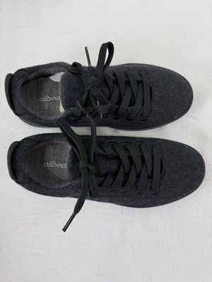 Allbirds Womens 6 Wool Pipers Shoes Natural Black Piper Sneakers