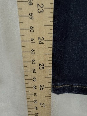 J Crew 9” Vintage Slim Straight Jeans 24 Blue Denim Womens