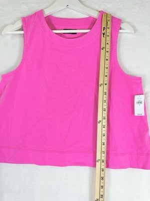 Gap Heavyweight Shell Tank Top Small Womens Pink Sleeveless Knit New NWT