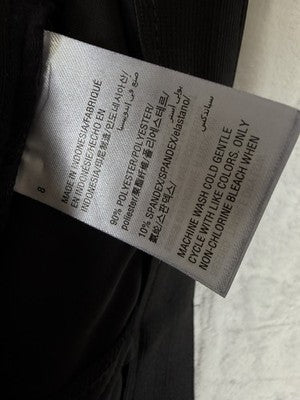 Inc International Concepts Pants 8 Black Velour Velvet Stretch Skinny Womens