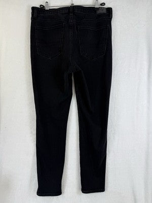 American Eagle Super High Rise Jegging Crossover Jeans 14 Womens Denim