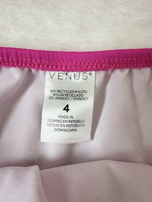 Venus Bikini Set 6 Top 4 Bottom Hot Pink Lovely Lift Wrap Womens Swim Swimwear
