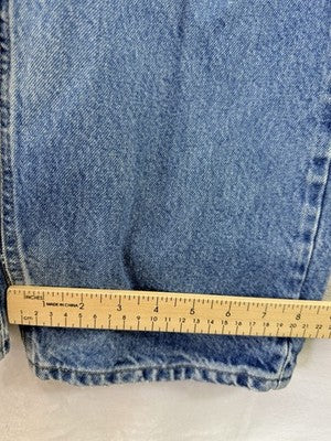 Carhartt Jeans 44x34 Mens B17 DST Relaxed Fit Tapered Leg Blue *FlawRead