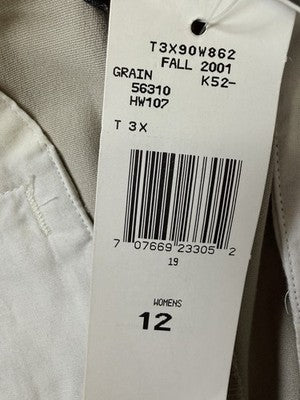 Vintage Polo Ralph Lauren Jeans Company Pants 12 Beige Deadstock Y2K New NWT