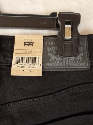 Levis 311 Shaping Skinny Jeans 25 Womens Black 25x30 New NWT