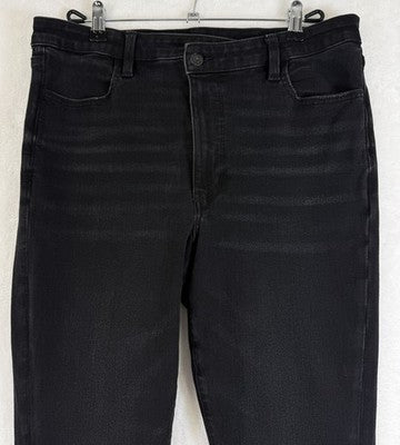 American Eagle Super High Rise Jegging Crossover Jeans 14 Womens Denim