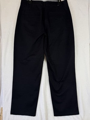 Dockers Blake Chino Pants 32 Womens Black High Rise Straight Leg Chinos New NWT