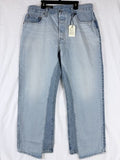 Levis 501 ‘90s Ankle Jeans Women 32 Mid Rise Straight Leg Blue 90s 32x27 New NWT
