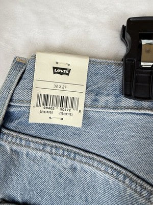 Levis 501 ‘90s Ankle Jeans Women 32 Mid Rise Straight Leg Blue 90s 32x27 New NWT