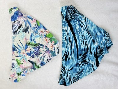 Venus Bikini Bottom Size 6 Womens Small Lot 2 Swim Bottoms Blue Swimsuit