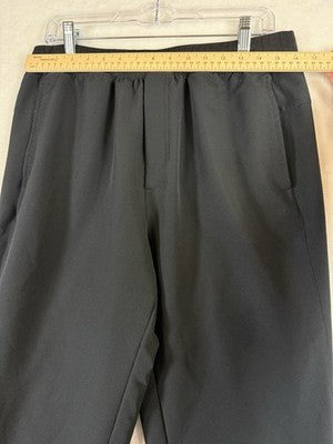 Gaiam Mens Pants Large Joggers Black Pockets Yoga Workout