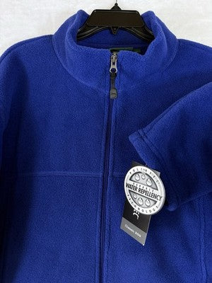 LL Bean Fleece Jacket XXL Tall Mens Blue Polar Fleece Full Zip Vintage New NWT