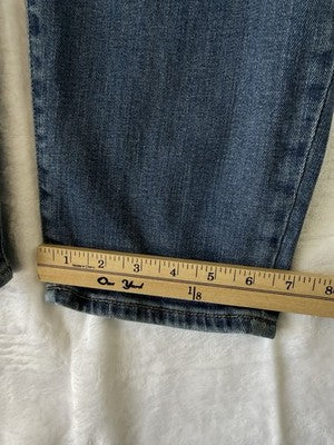 Mavi Ada Boyfriend Jeans 33 Blue Denim Womens Mid Rise Premium 33x27