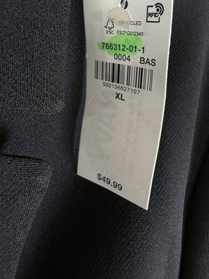 Old Navy Blazer Women XL Black Suit Jacket Classic Stretch New NWT