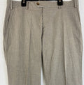 Vineyard Vines Dress Pants Mens 33x32 Beige Made In Italy Straight Fit Cotton